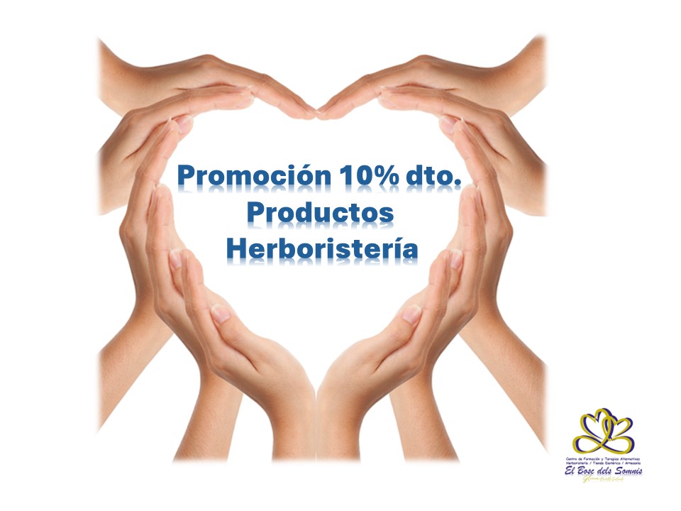 Promocio 10 % dto en Productes Herboristeria 